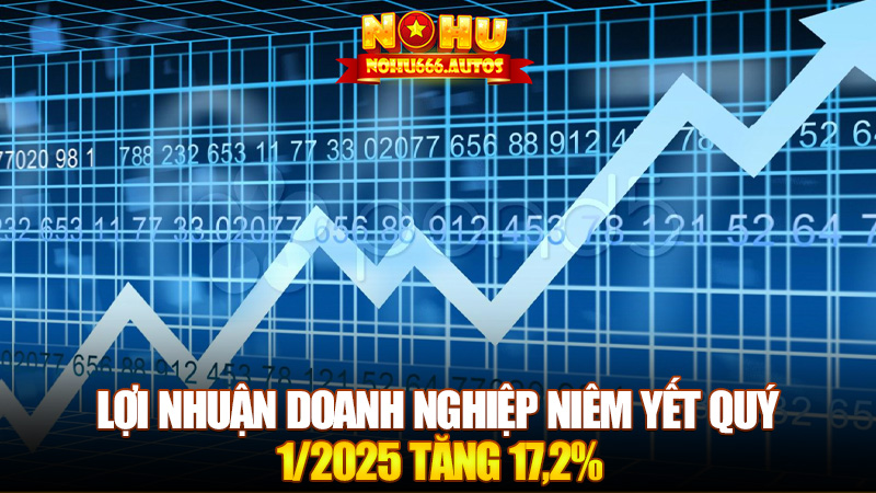 Lợi Nhuận Doanh Nghiệp Niêm Yết Quý 1/2025 Tăng 17,2%: Kỳ Vọng Từ Tăng Trưởng Bền Vững